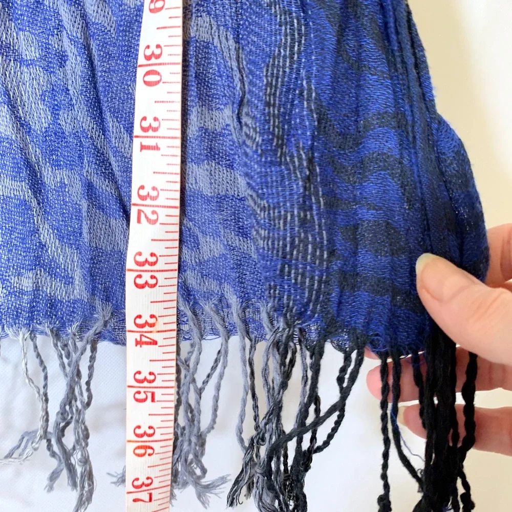 Blue Ombre Scarf